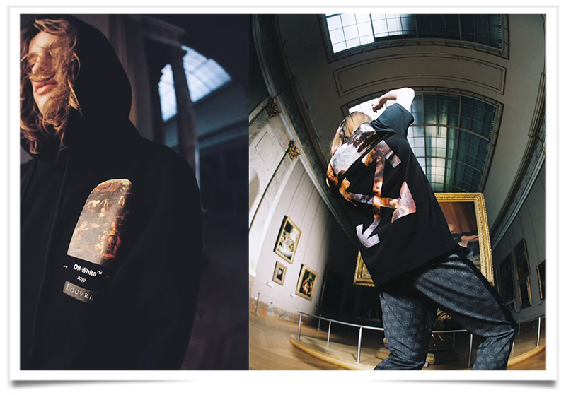 Virgil Abloh creates streetwear collection for the Musée du Louvre