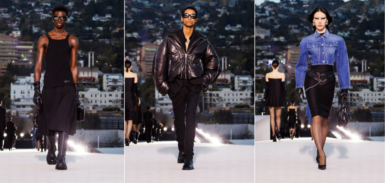 Versace Has Its Hollywood Runway Moment